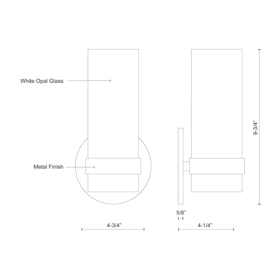 Milano 9-Inch Wall Sconce - Image 7