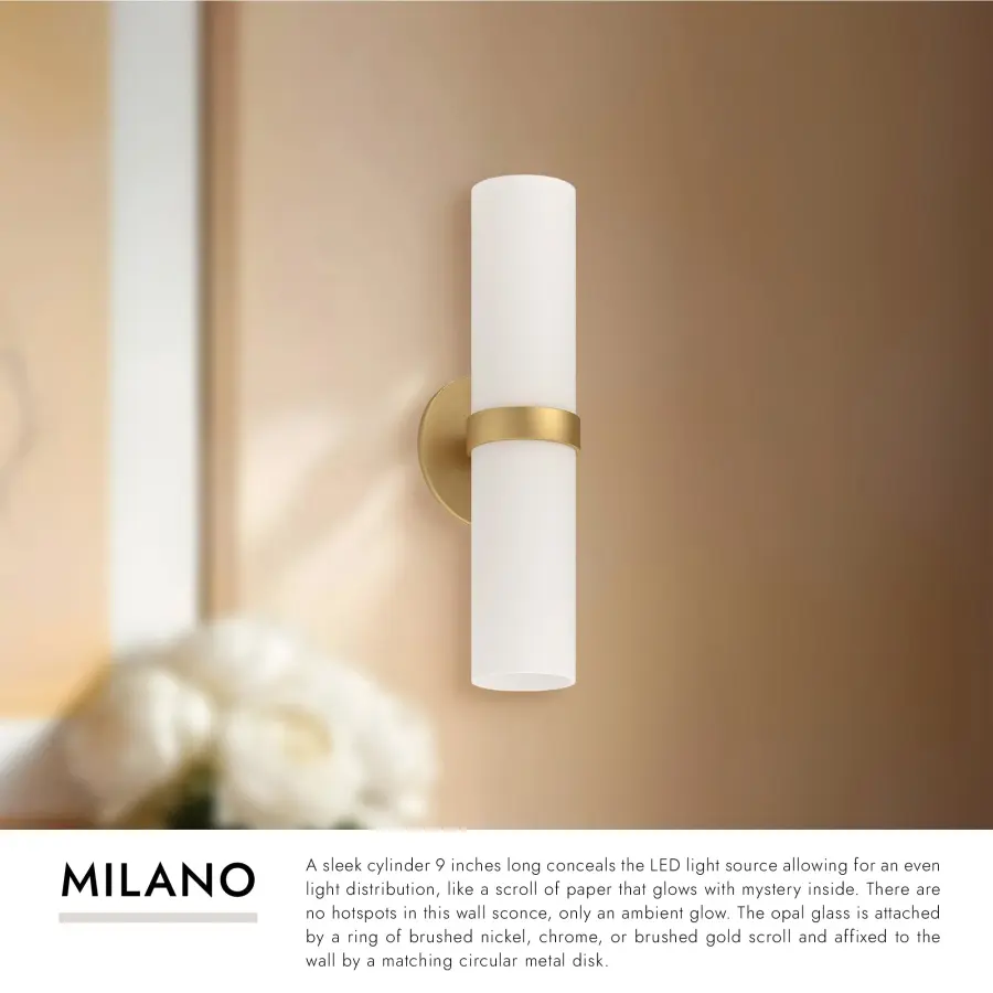 Milano 15-Inch LED Wall Sconce - Image 6