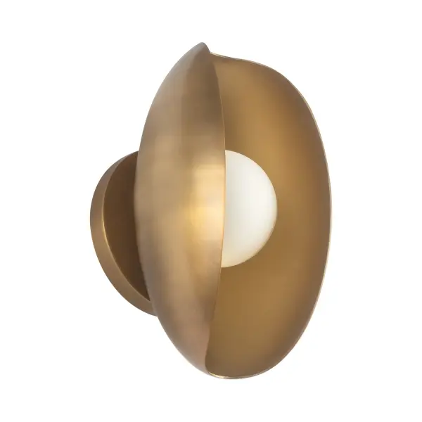 Cortez 5-Inch Wall/Vanity Light in Aged White - Image 11