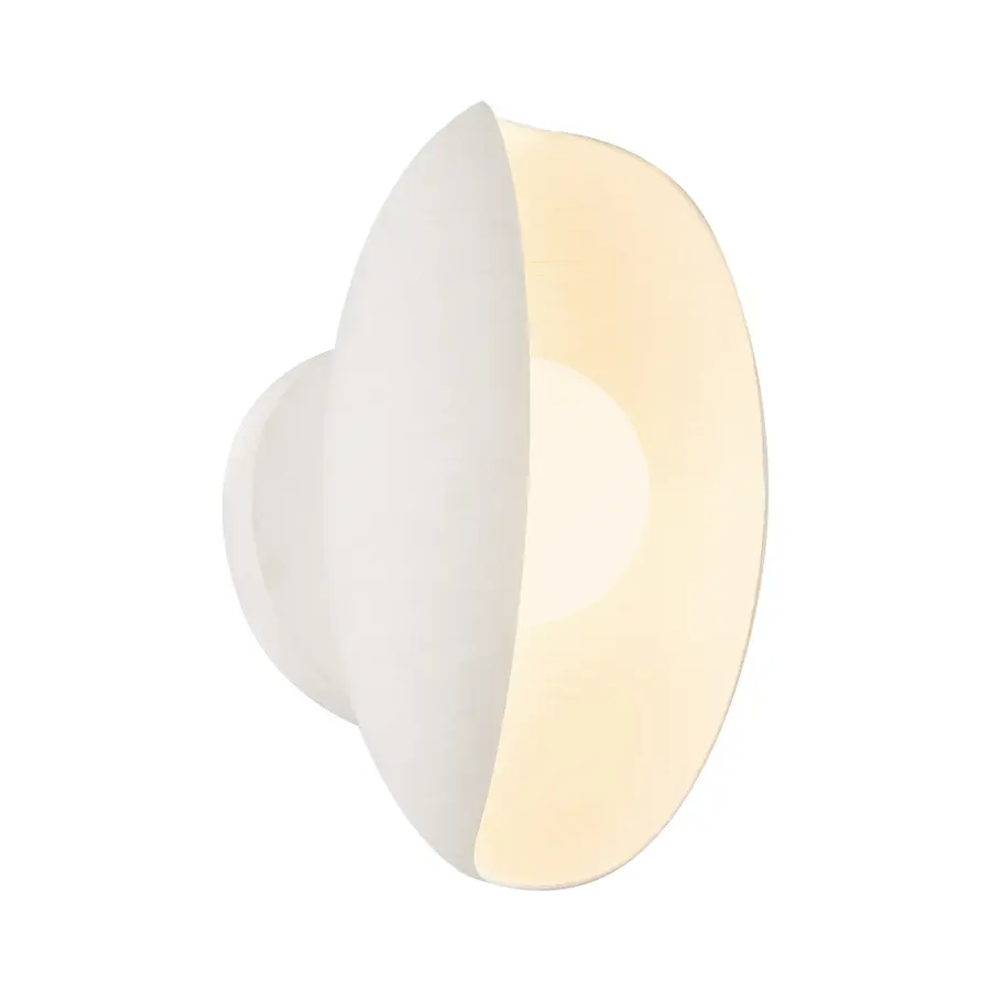 Cortez 5-Inch Wall/Vanity Light in Aged White - Image 3