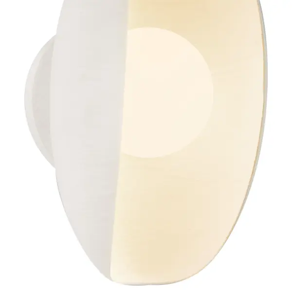 Cortez 5-Inch Wall/Vanity Light in Aged White - Image 7