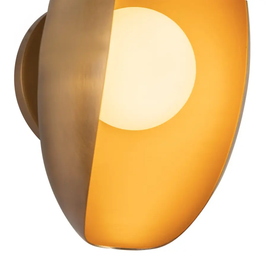 Cortez 5-Inch Wall/Vanity Light in Aged White - Image 10