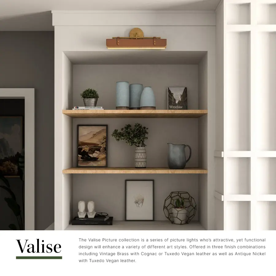 Vintage-Inspired Luxury Vanity Light with Premium Vegan Leather - Image 8