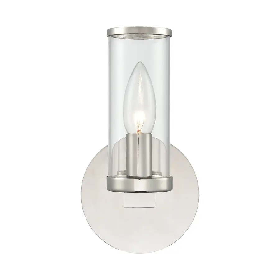 Revolve 8-Inch Wall/Vanity Light in Natural Brass - Image 6