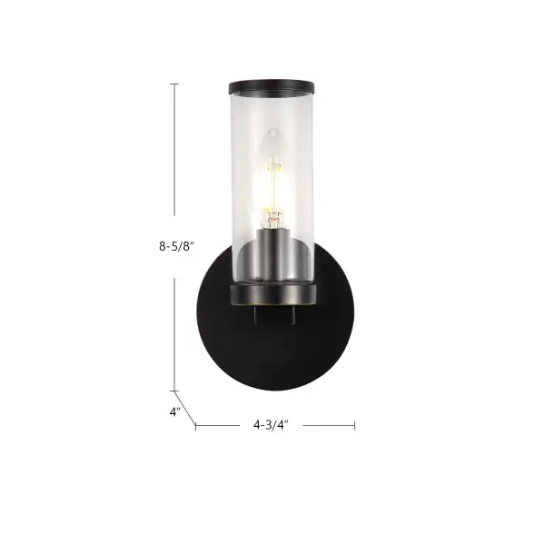 Revolve 8-Inch Wall/Vanity Light in Natural Brass - Image 10