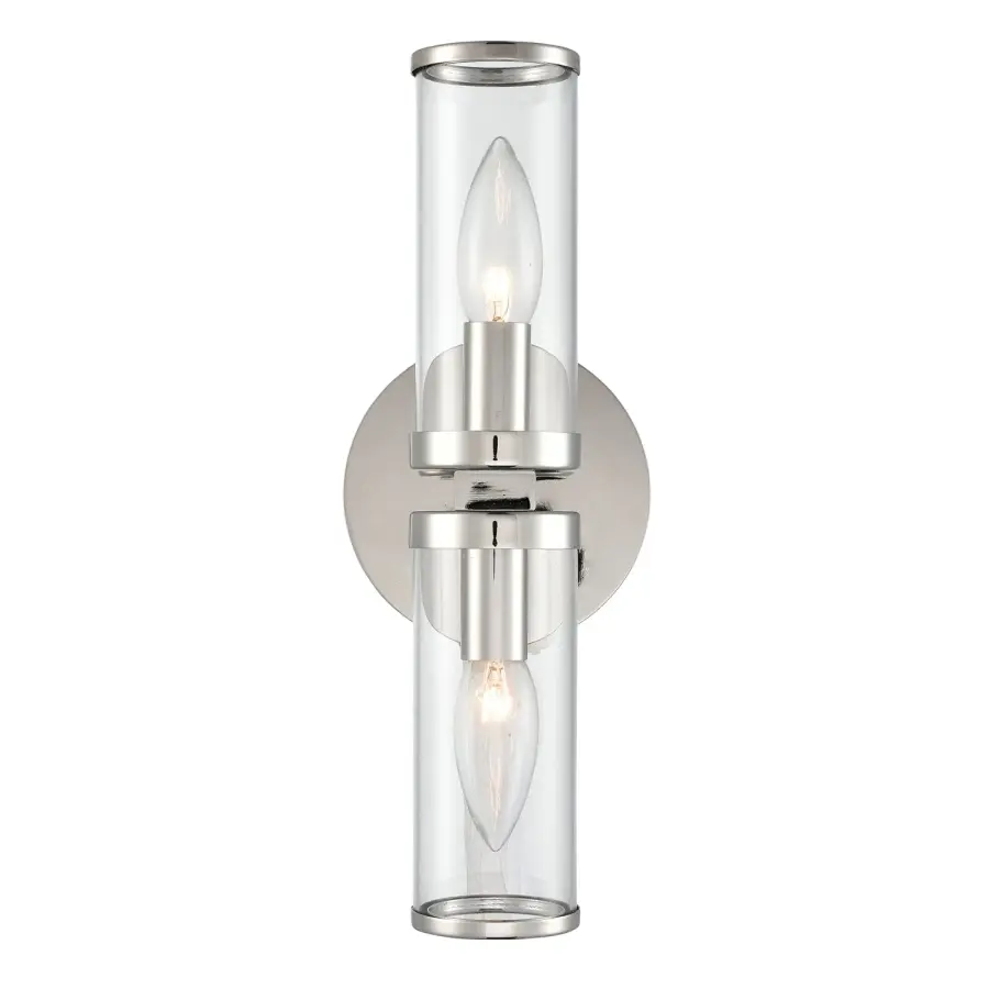 Revolve 12-Inch Wall/Vanity Light in Natural Brass - Image 6