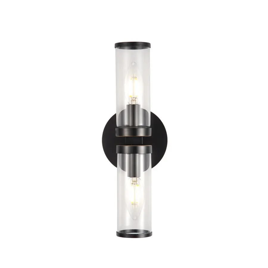 Revolve 12-Inch Wall/Vanity Light in Natural Brass - Image 7