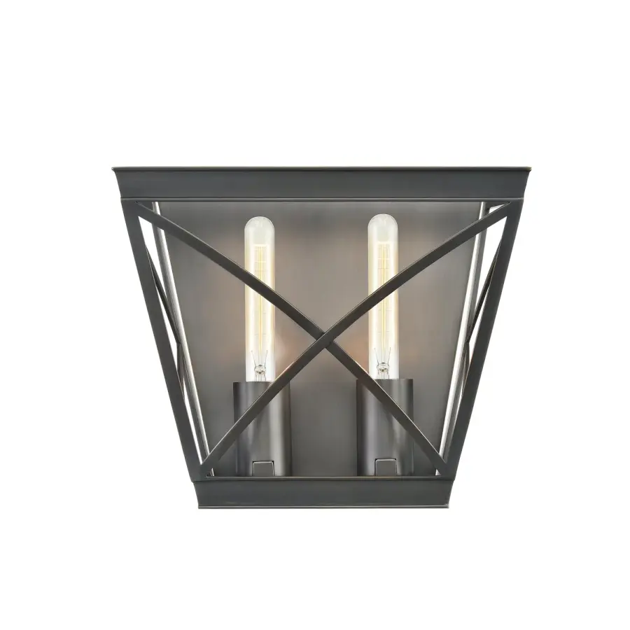 Lattice 11-Inch Wall/Vanity Light in Urban Bronze - Image 1