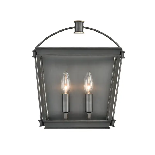 Manor 13-Inch Wall/Vanity Light in Urban Bronze - Image 1