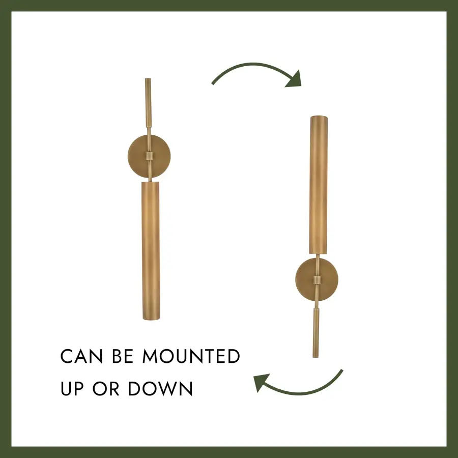 Mid-Century Modern Vanity Light with Adjustable LED Bars - Image 11