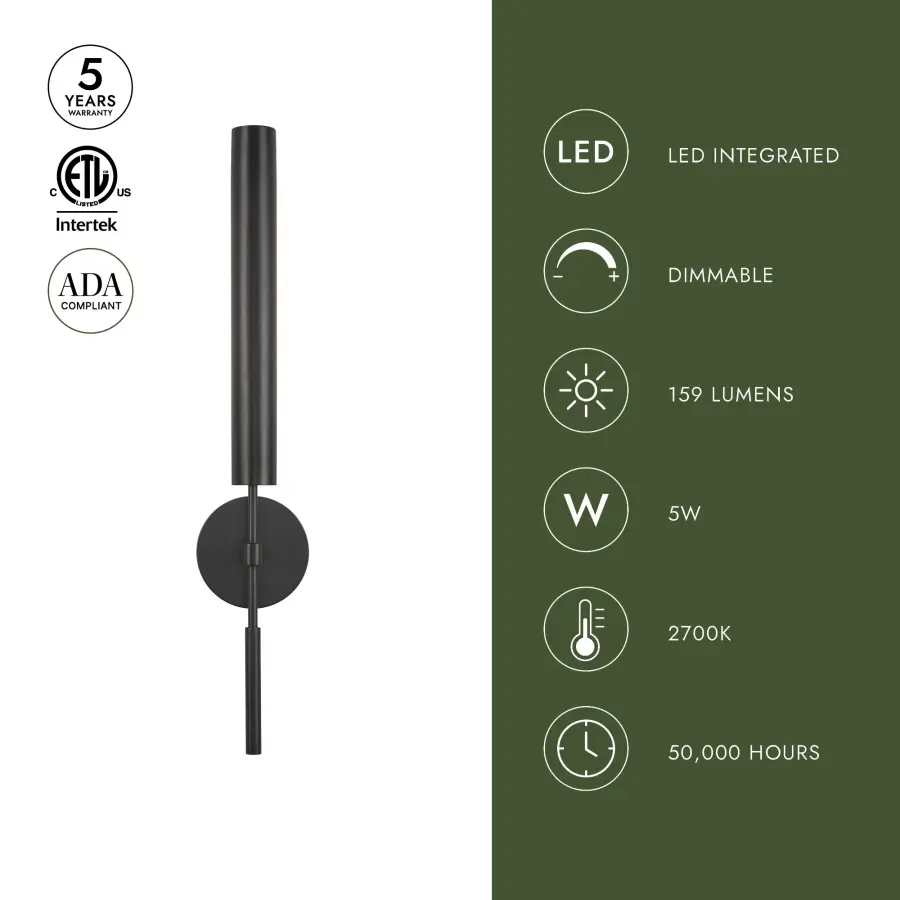 Mid-Century Modern Vanity Light with Adjustable LED Bars - Image 14