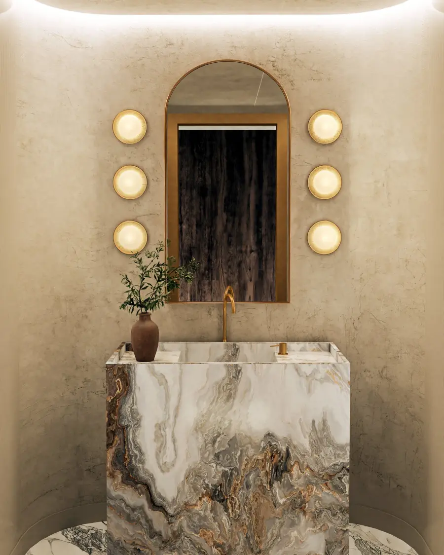 Alonso 8-Inch Wall/Vanity Light in Urban Bronze - Image 2