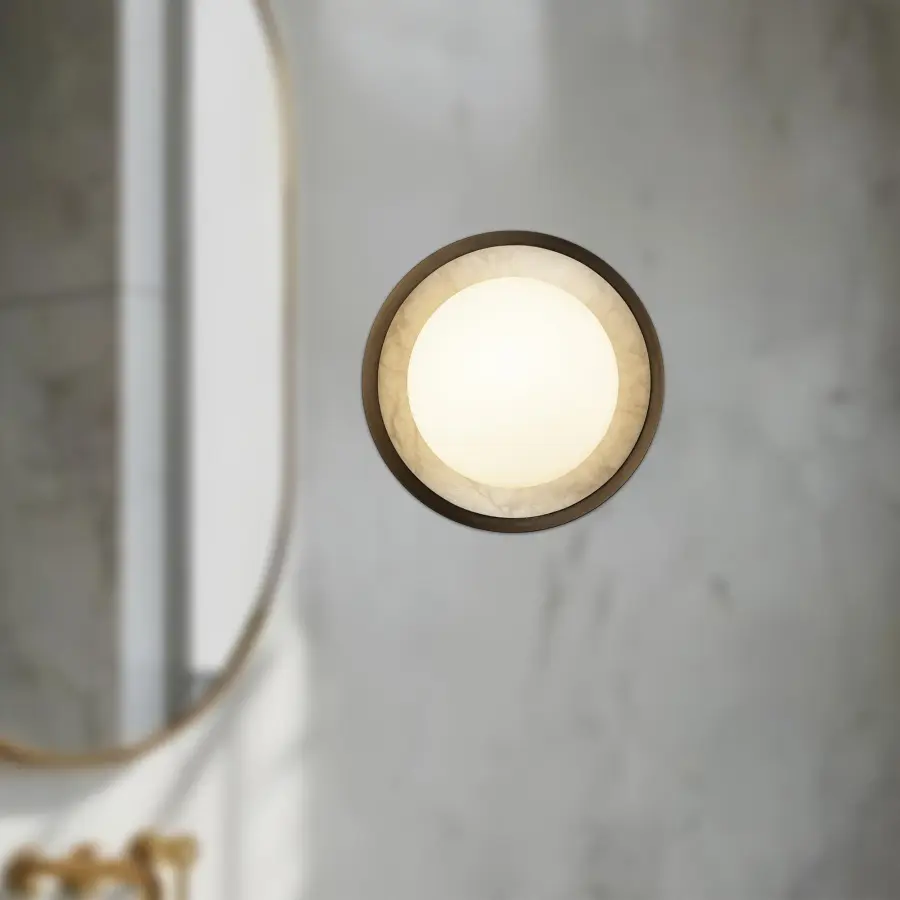Alonso 8-Inch Wall/Vanity Light in Urban Bronze - Image 3