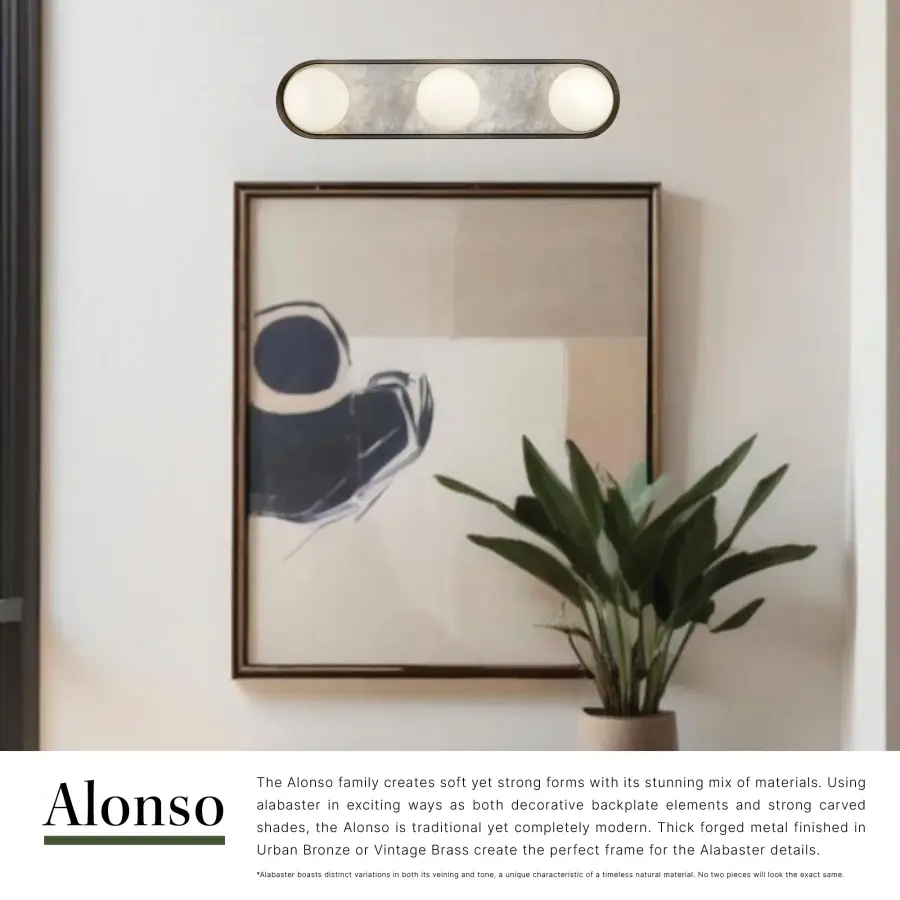 Alonso 23-Inch Wall/Vanity Light in Urban Bronze - Image 11