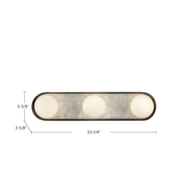Alonso 23-Inch Wall/Vanity Light in Urban Bronze - Image 7