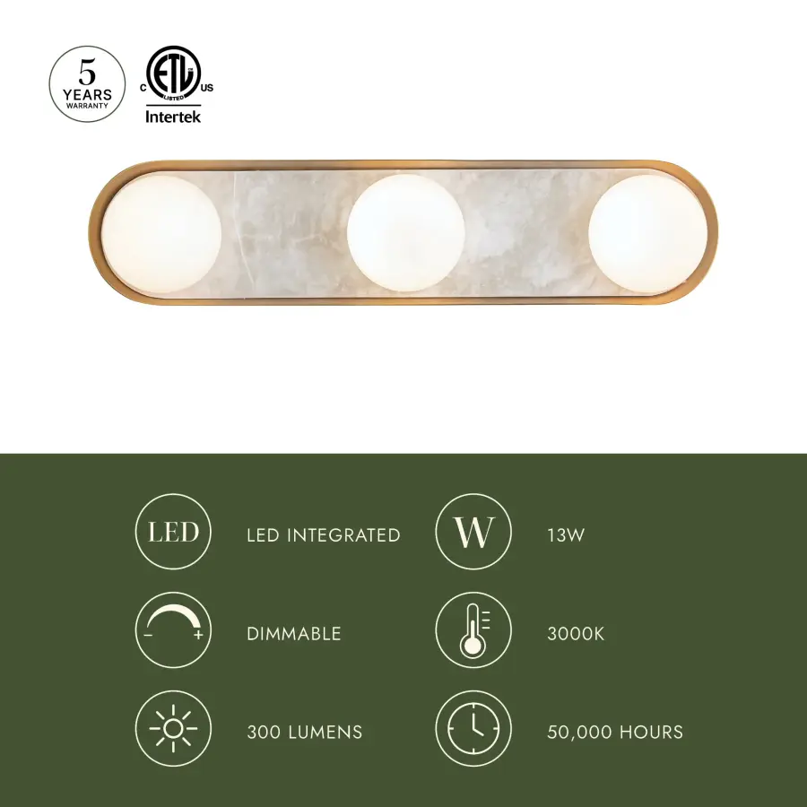 Alonso 23-Inch Wall/Vanity Light in Urban Bronze - Image 9