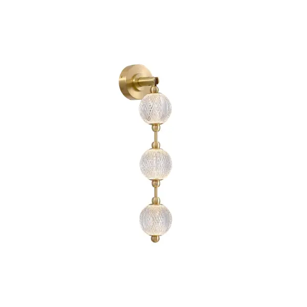 Marni 23-Inch Wall/Vanity Light in Natural Brass - Image 4