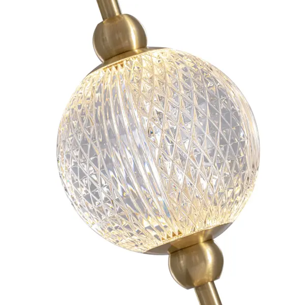 Marni 23-Inch Wall/Vanity Light in Natural Brass - Image 5