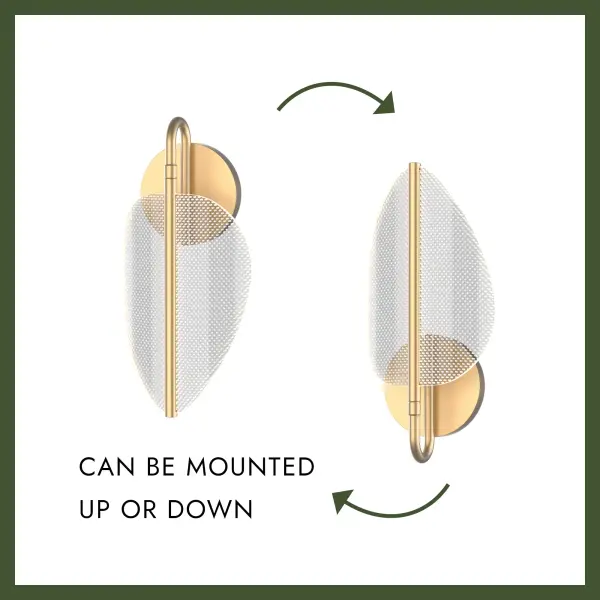 Art Deco-Inspired Vanity Light with Botanical Elegance - Image 3