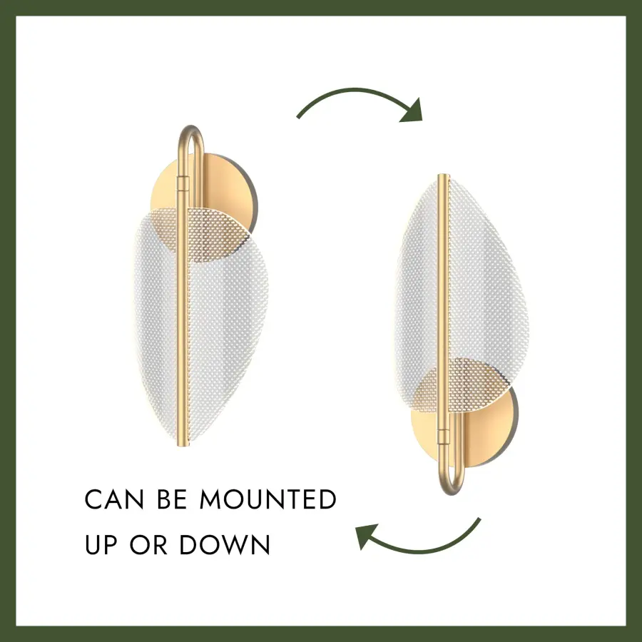 Art Deco-Inspired Vanity Light with Botanical Elegance - Image 3