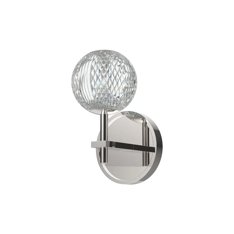 Marni 5-Light Wall/Vanity Light in Natural Brass - Image 3