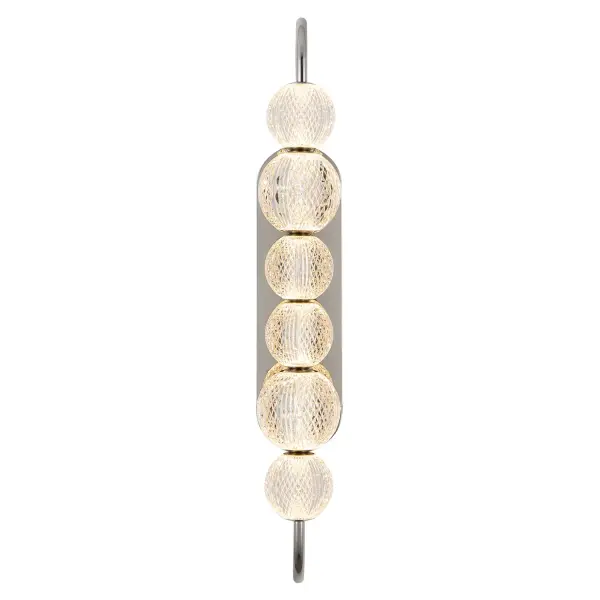 Marni 28-Inch Wall/Vanity Light in Natural Brass - Image 5