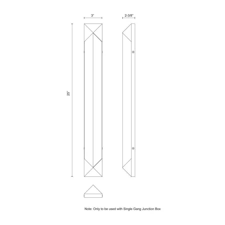 Caesar 25-Inch Wall/Vanity Light - Image 17