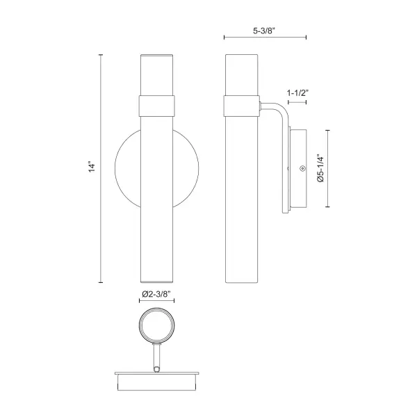 Madison 14-Inch Wall/Vanity Light - Image 14
