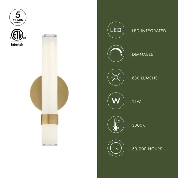 Madison 14-Inch Wall/Vanity Light - Image 10