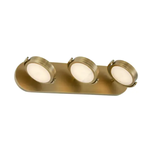 Blanco 26-Inch Wall/Vanity Light in Vintage Brass - Image 3