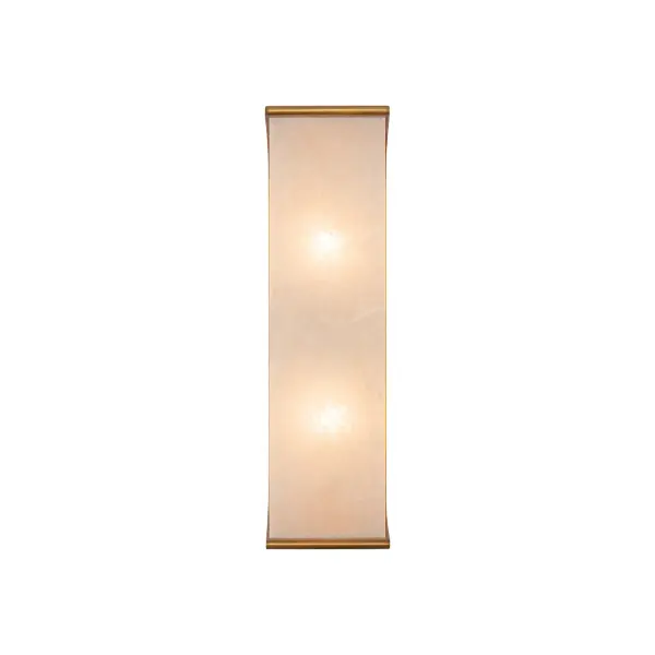 Abbott 15-Inch Wall/Vanity Light in Polished Nickel with Alabaster - Image 6