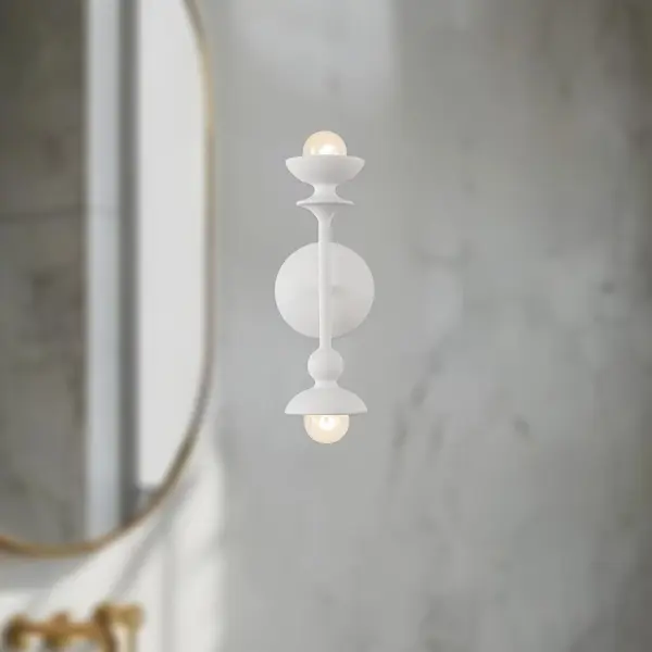 Sculptural Elegance Meets Functional Bathroom Lighting - Image 3