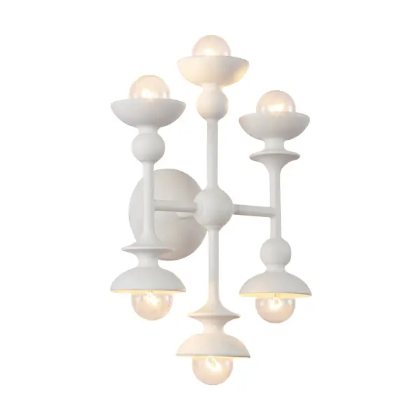 Cadence 11-Inch Wall/Vanity Light in Aged White - Image 5