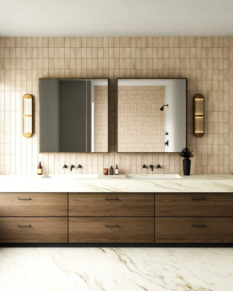 Palais 24-Inch Wall/Vanity Light in Polished Nickel - Image 2