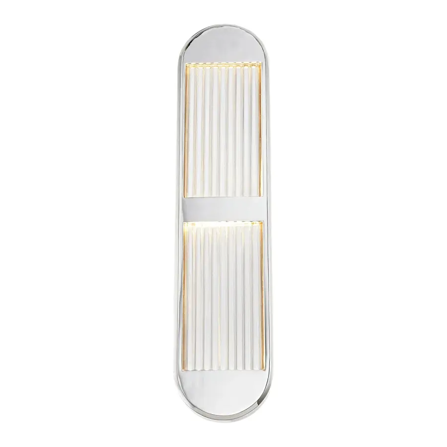 Palais 24-Inch Wall/Vanity Light in Polished Nickel - Image 3