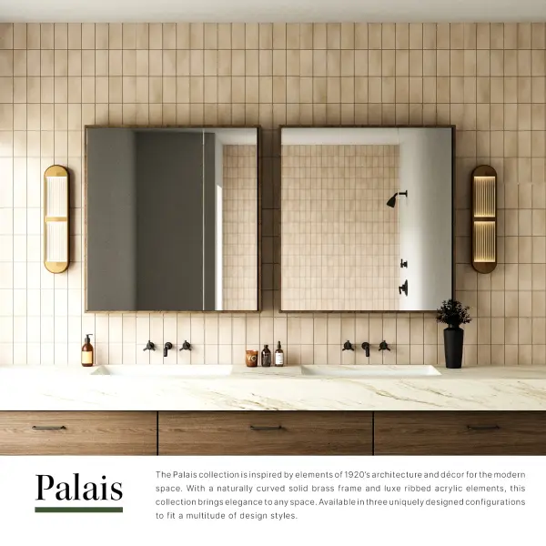Palais 24-Inch Wall/Vanity Light in Polished Nickel - Image 5