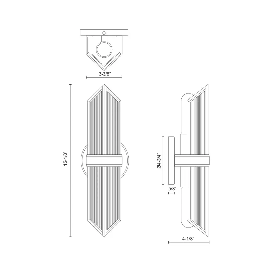 Cairo 15-Inch Wall/Vanity Light - Image 10