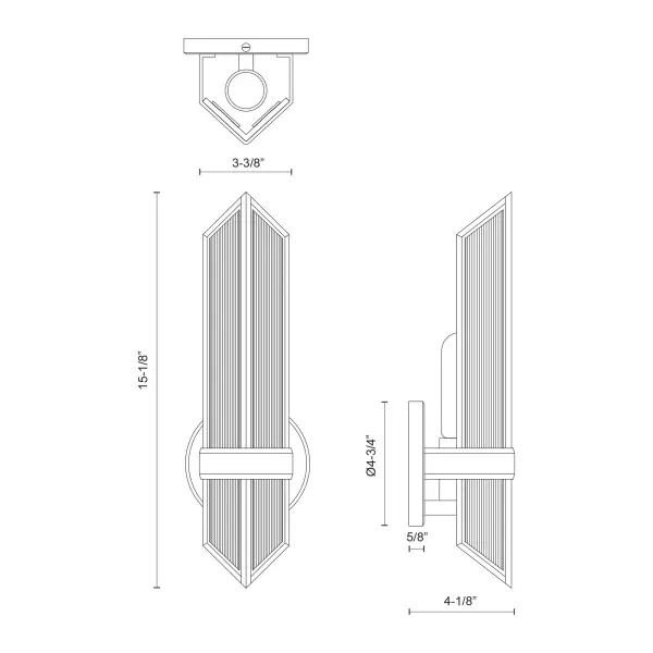 Cairo 4-Light Wall/Vanity Light - Image 10