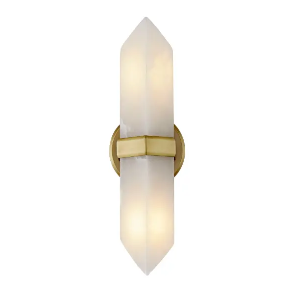 Valencia 15-Inch Wall/Vanity Light in Vintage Brass - Image 3
