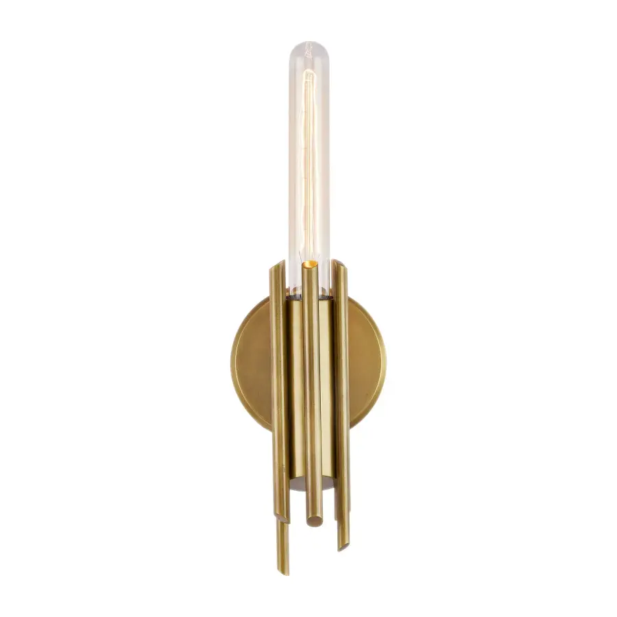 Torres 9-Inch Wall/Vanity Light in Matte Black - Image 1