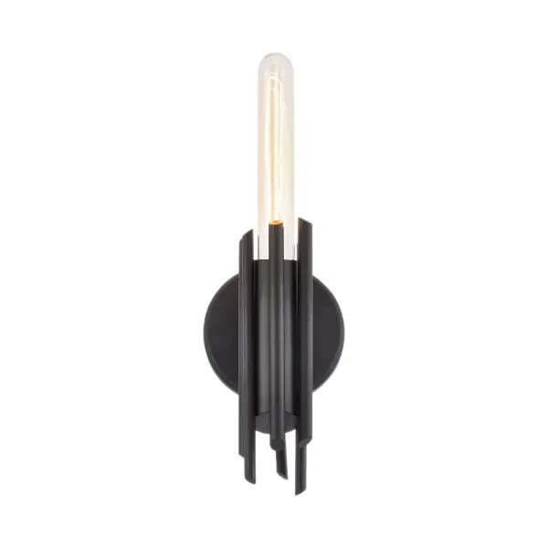 Torres 9-Inch Wall/Vanity Light in Matte Black - Image 6