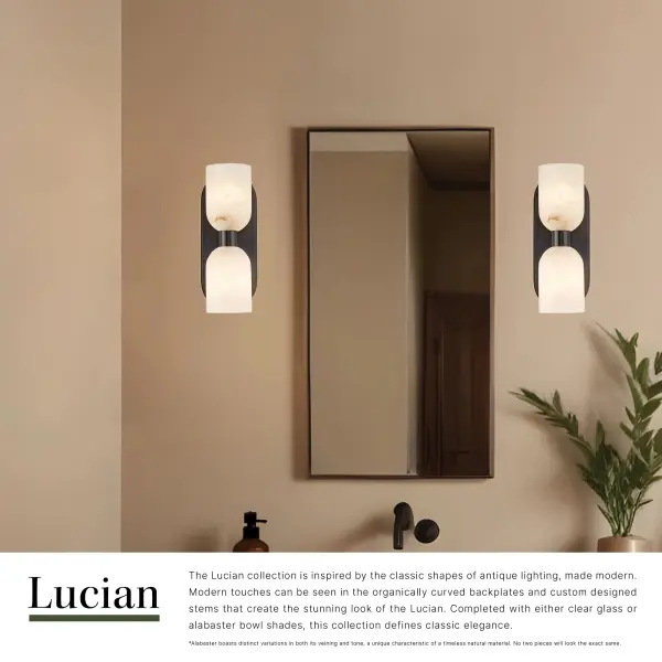 Lucian 11-Inch Wall/Vanity Light in Urban Bronze - Image 14