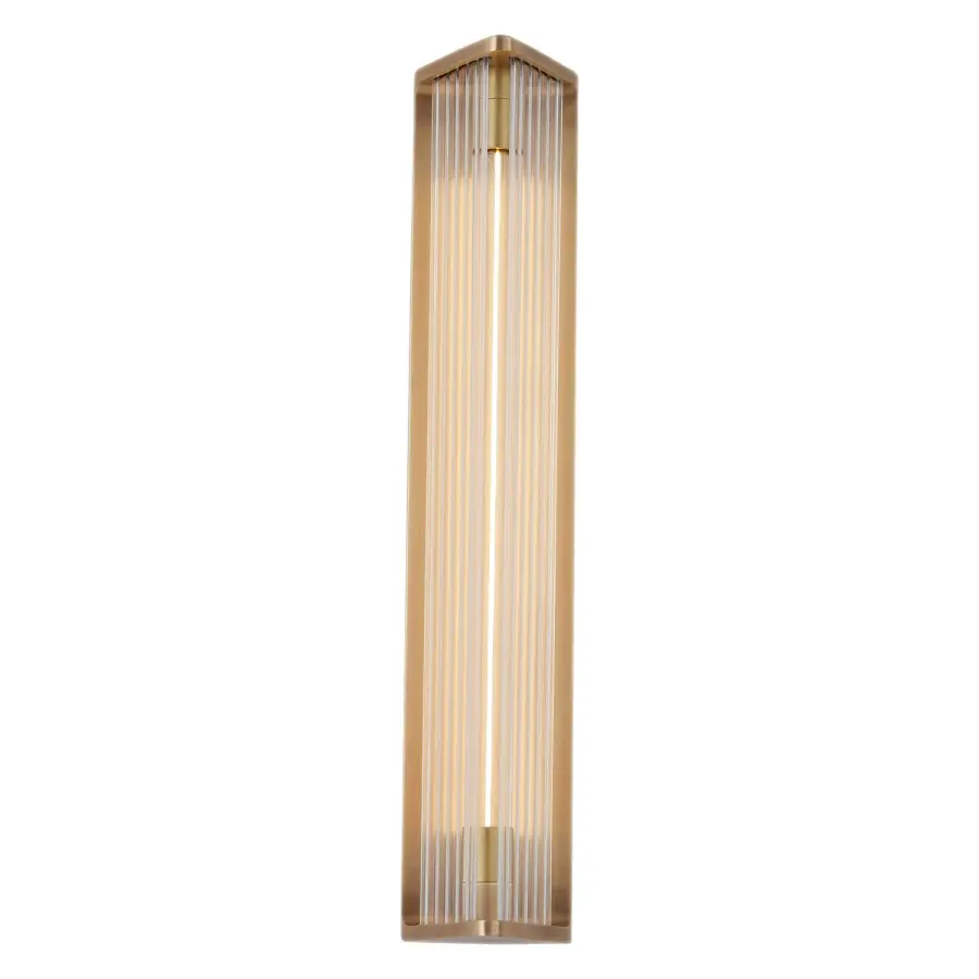 Sabre 23-Inch Wall/Vanity Light in Vintage Brass - Image 1
