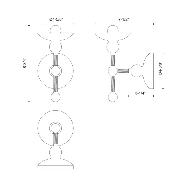 Nadine 4-Light Wall/Vanity Light - Image 8