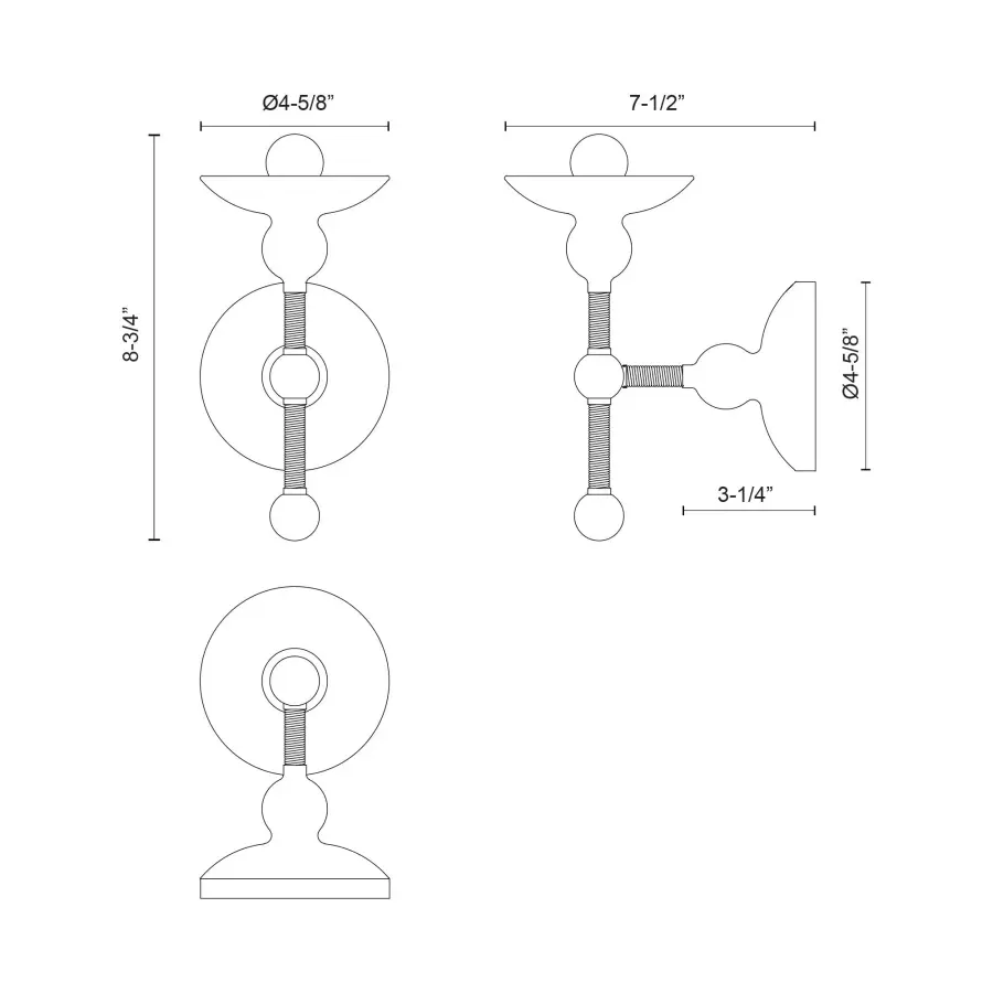 Nadine 4-Light Wall/Vanity Light - Image 8
