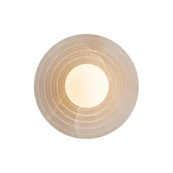 Dahlia 6-Inch Wall/Vanity Light in Vintage Brass - Image 6