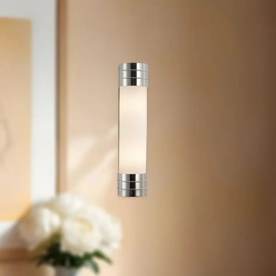 Willard 18-Inch Wall/Vanity Light in Polished Nickel - Image 2