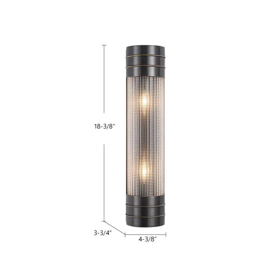Willard 18-Inch Wall/Vanity Light in Polished Nickel - Image 19