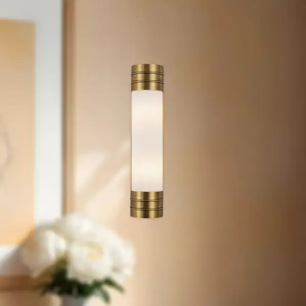 Willard 18-Inch Wall/Vanity Light in Polished Nickel - Image 6