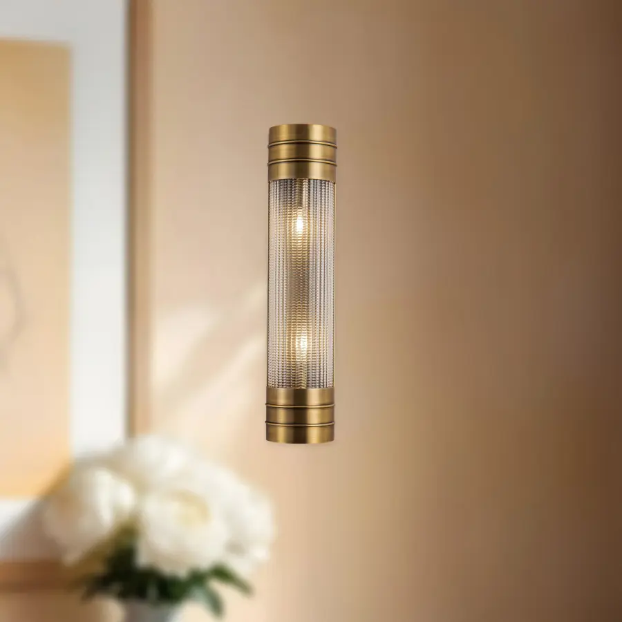 Willard 18-Inch Wall/Vanity Light in Polished Nickel - Image 7